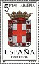 Spain - 1962 - Abrigos - 5 Ptas - Multicolor - España, Coats, Almeria - Edifil 1409 - Coats of Provincial Capitals Almeria - 0